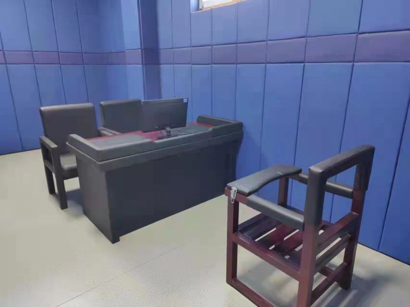 看守所的審訊椅VS檢察院的審訊椅
